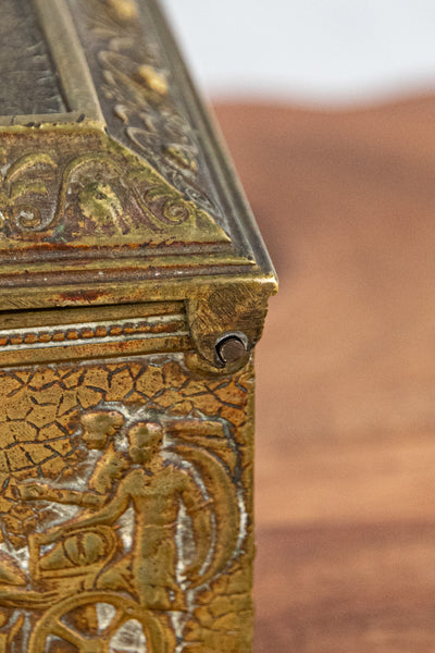 Antique German Brass Box