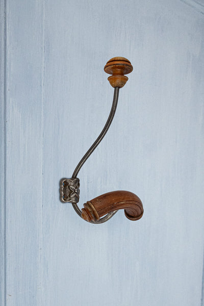 Antique French Café Coat Hook
