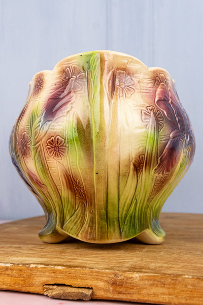 Antique French Majolica Jardinère