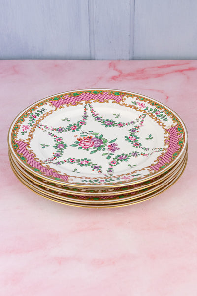 Antique Samson, Edmé et Cie Plates - Set of 4