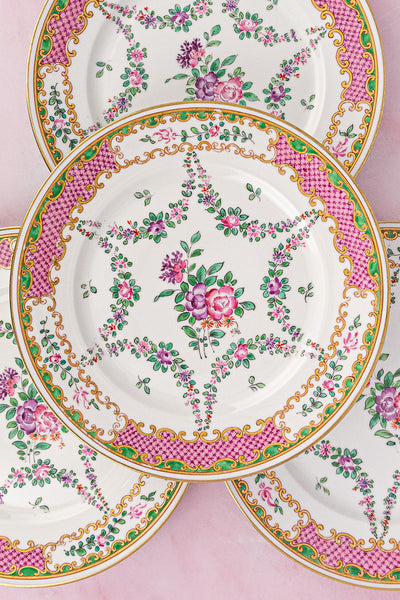 Antique Samson, Edmé et Cie Plates - Set of 4