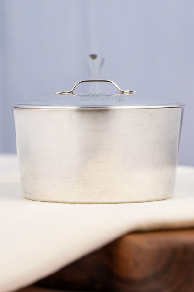 Vintage French Silverplate Lasserre Restaurant Saucepot