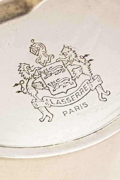 Vintage French Silverplate Lasserre Restaurant Saucepot