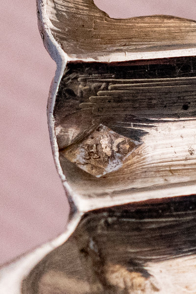 Antique French Sterling Sifting Spoon