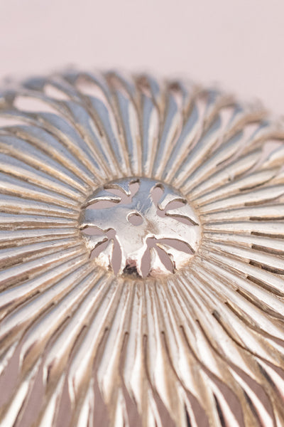 Antique French Sterling Sifting Spoon