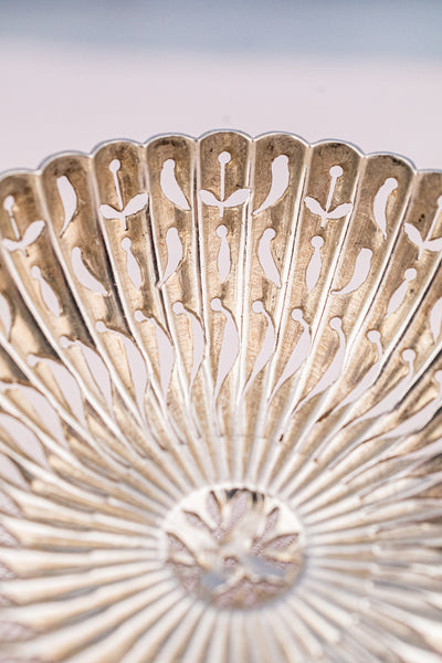 Antique French Sterling Sifting Spoon