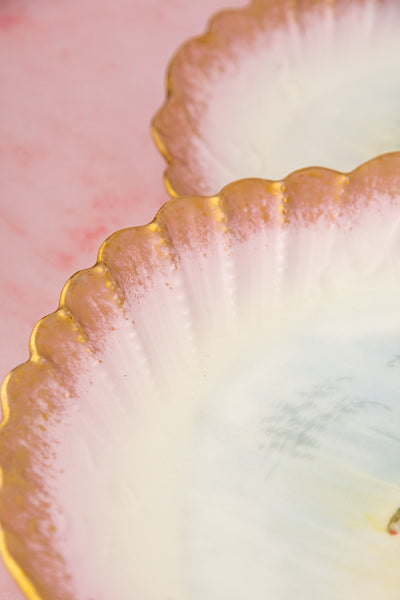 Antique Limoges Fish Service For 8