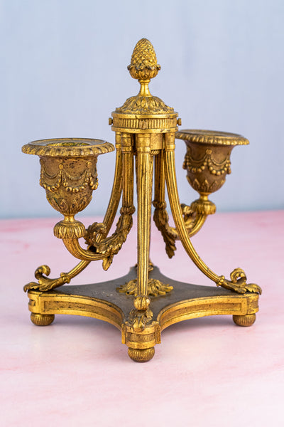 Antique Napoleon III Gilt Candelabra