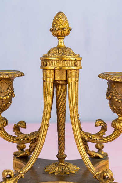 Antique Napoleon III Gilt Candelabra