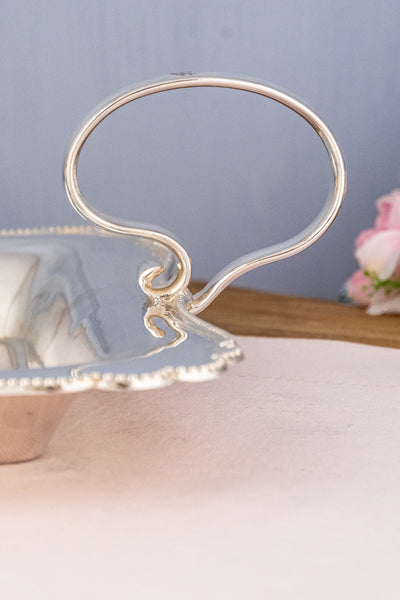 Antique Silverplate Asparagus Tray