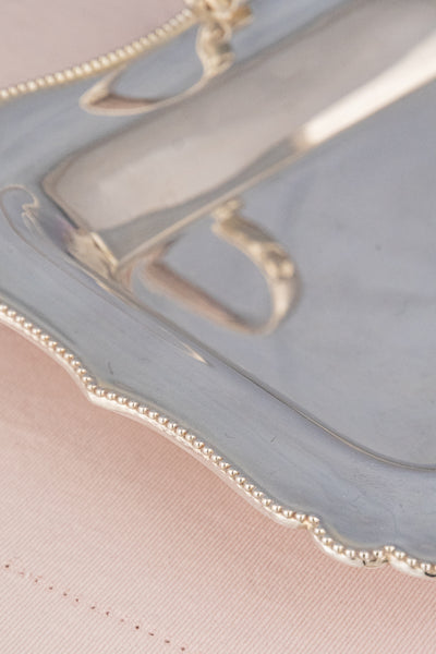 Antique Silverplate Asparagus Tray