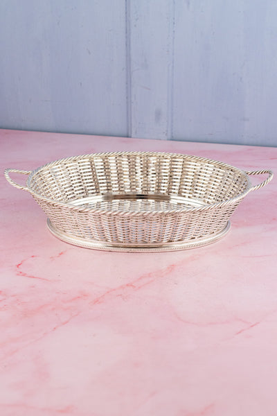 Antique Silverplate Bread Basket