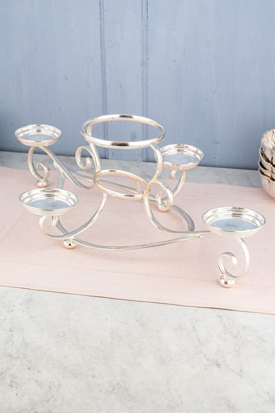 Antique Silverplate Centerpiece Epergne