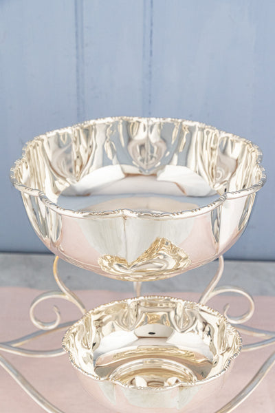 Antique Silverplate Centerpiece Epergne