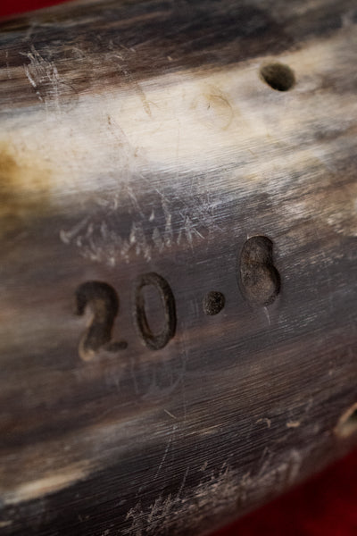 Antique Silverplate Grand Horn Vase