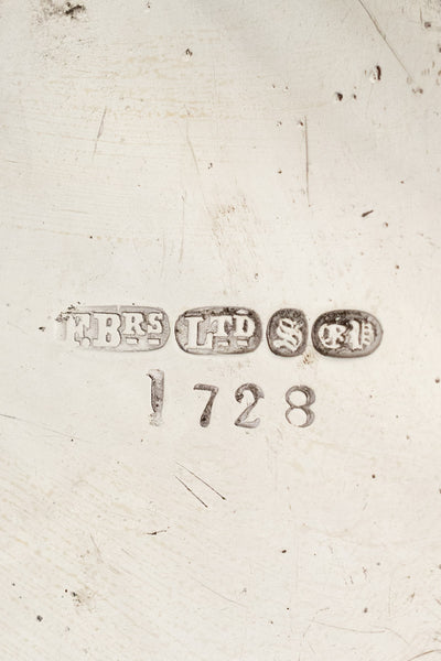 Antique English Silverplate Strawberry Stand