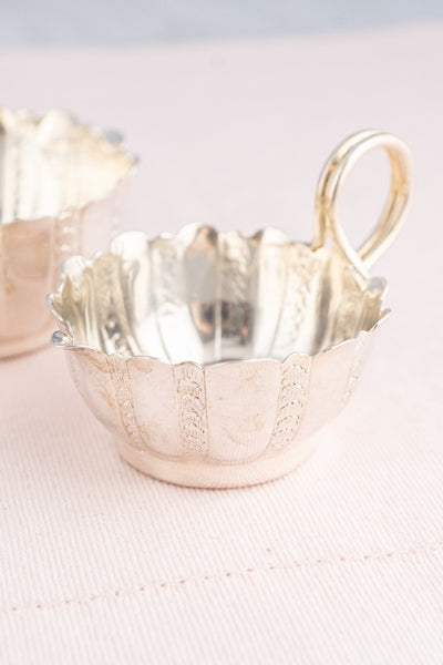 Antique English Silverplate Dessert Stand