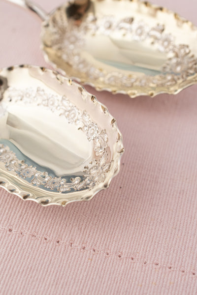 Antique Silverplate & Mother of Pearl 7-piece Fruit Service with Grape Shears, Nutcrackers and Picks