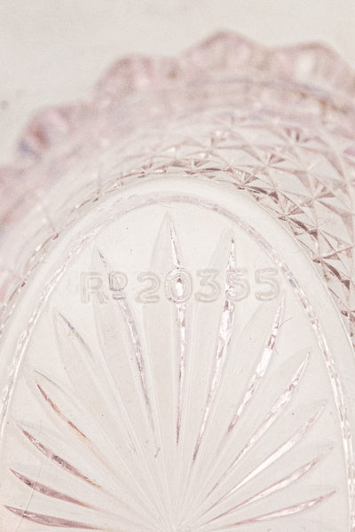 Antique Silverplate & Cut Glass Dish