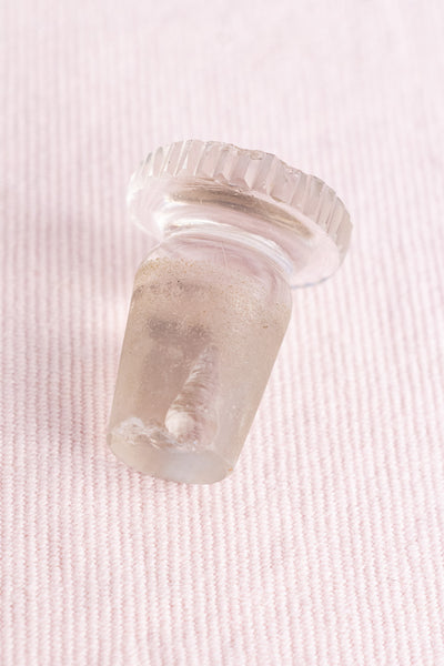 Antique French Sterling & Glass Vanity Bottle