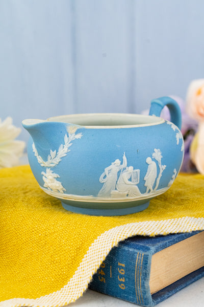Antique Wedgwood Jasperware 3-Piece Tea Service
