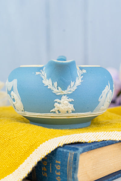 Antique Wedgwood Jasperware 3-Piece Tea Service
