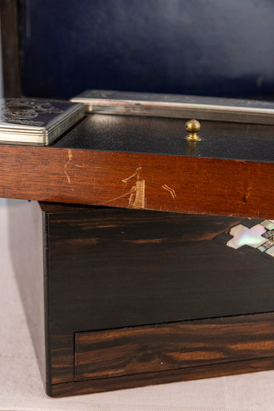 Victorian Rosewood Traveling Box