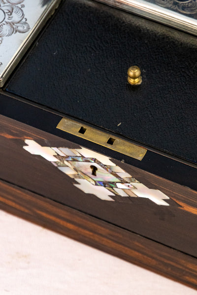 Victorian Rosewood Traveling Box