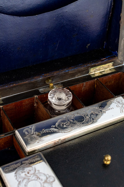 Victorian Rosewood Traveling Box