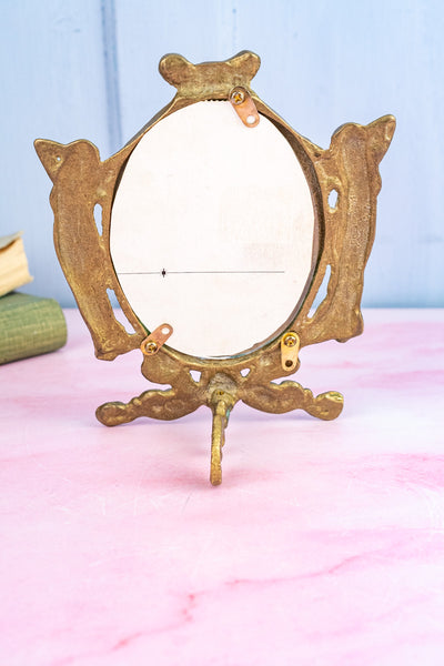 Art Nouveau Brass Picture Frame