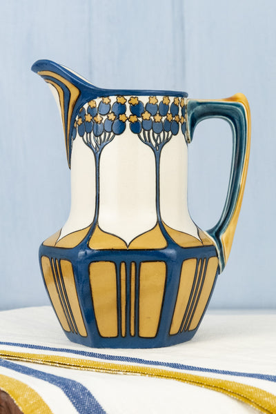 Antique Art Nouveau Pitcher