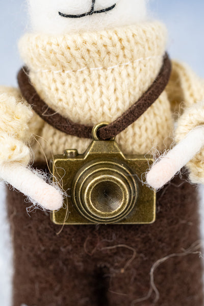 Photographer Philip Mouse Ornament