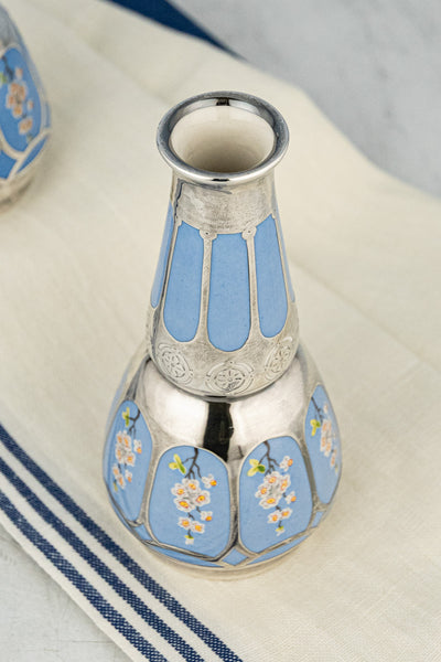 Antique Art Nouveau Vase Pair