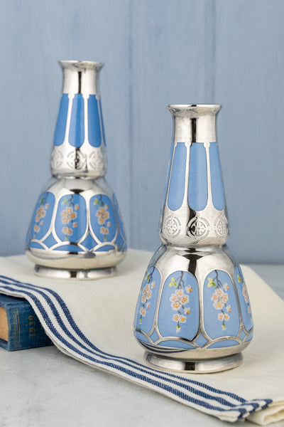 Antique Art Nouveau Vase Pair