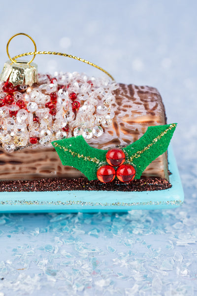 Bûche de Noël Ornament