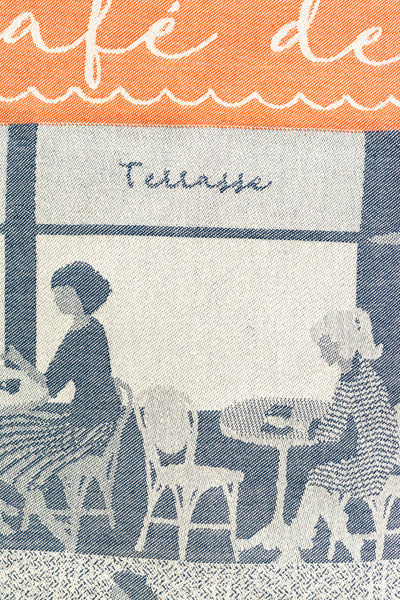 Café de France Moutet Tea Towel