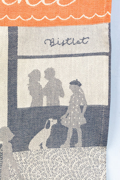 Café de France Moutet Tea Towel