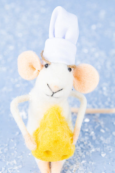 Chef Fromage Mouse Ornament