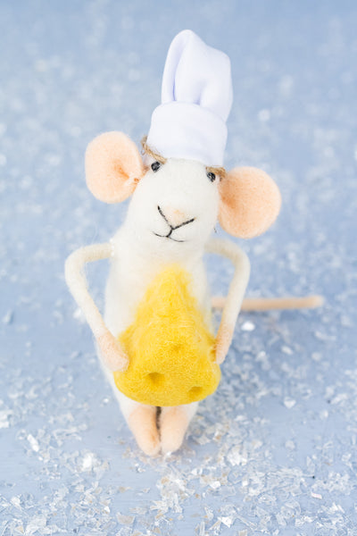 Chef Fromage Mouse Ornament