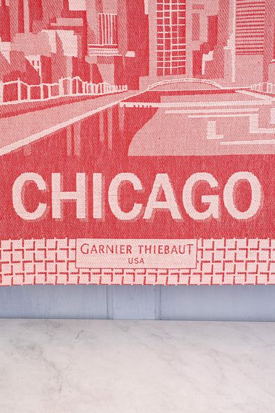 Chicago Jacquard Tea Towel