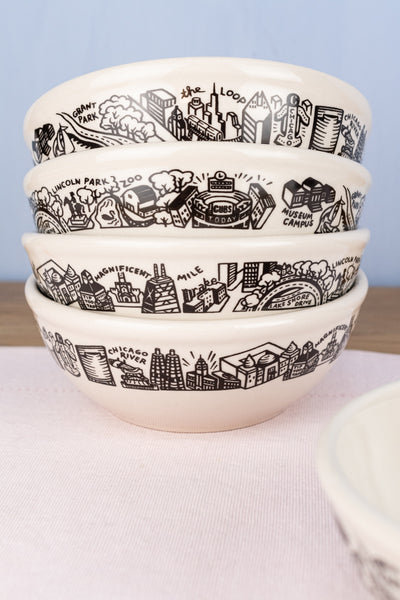 Chicago Skyline Cereal Bowl
