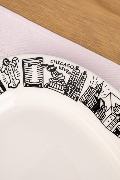 Chicago Skyline Platter
