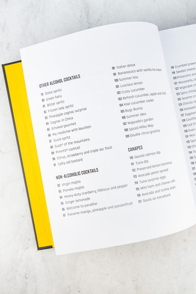 Cocktails and Canapes Book