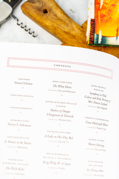 Cocktails with a Curator Book