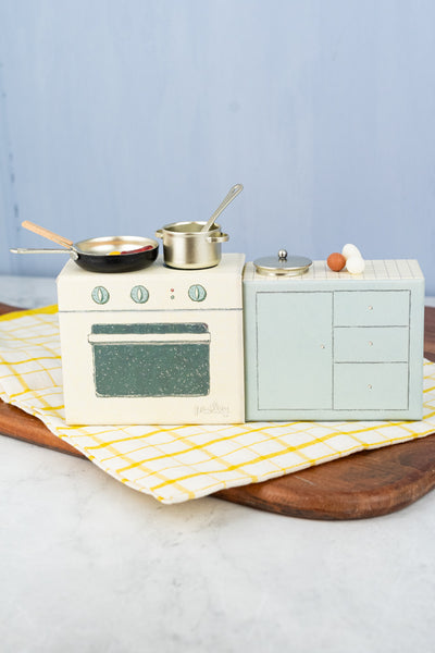 Danish Miniature Stovetop Cooking Set