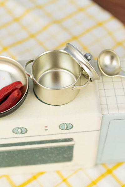 Danish Miniature Stovetop Cooking Set