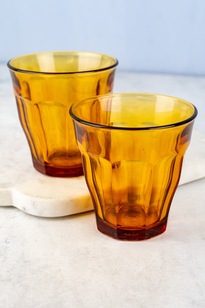 Duralex Amber Glasses - Set of 2