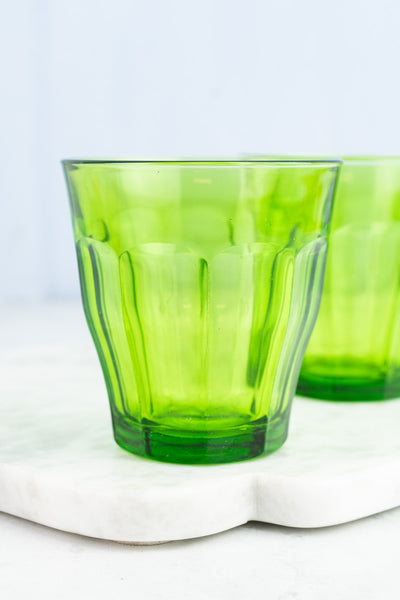 Duralex Green Glasses - Set of 2