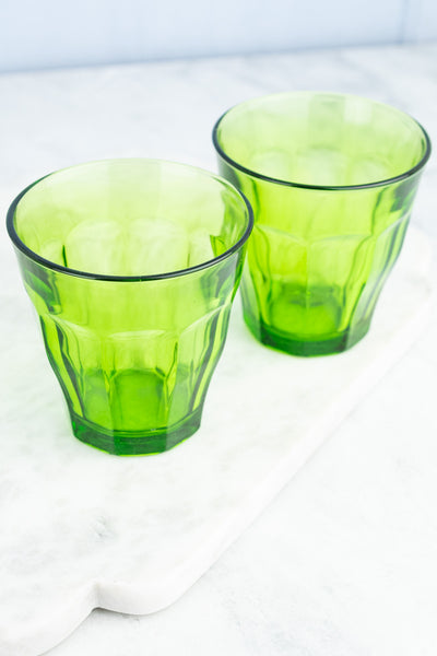 Duralex Green Glasses - Set of 2