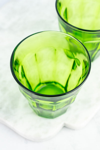 Duralex Green Glasses - Set of 2